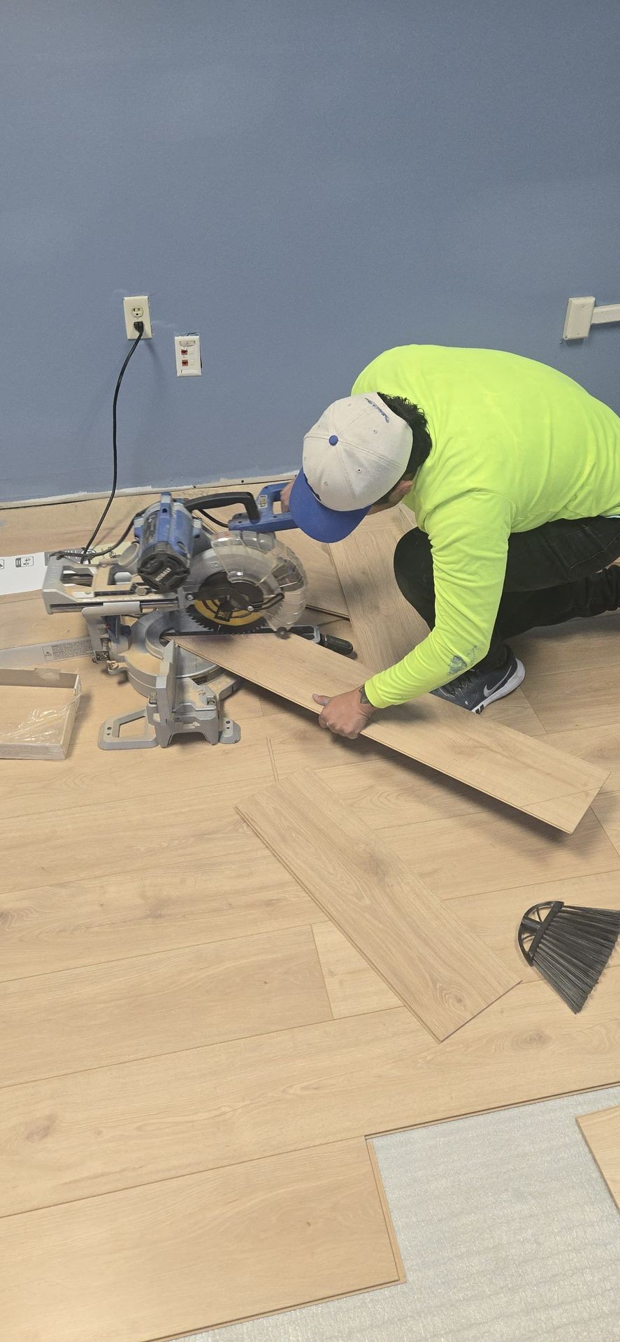 Tile work and Flooring.