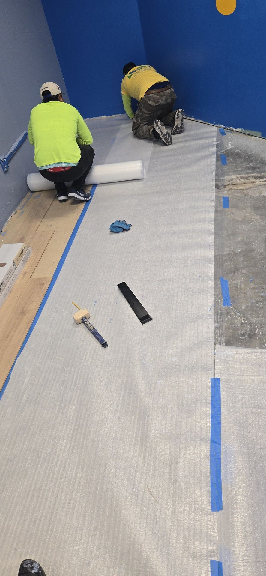Laminate Floors (Before)